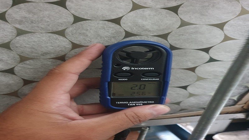 Manutenção de ar condicionado nas Lojas Rede 3